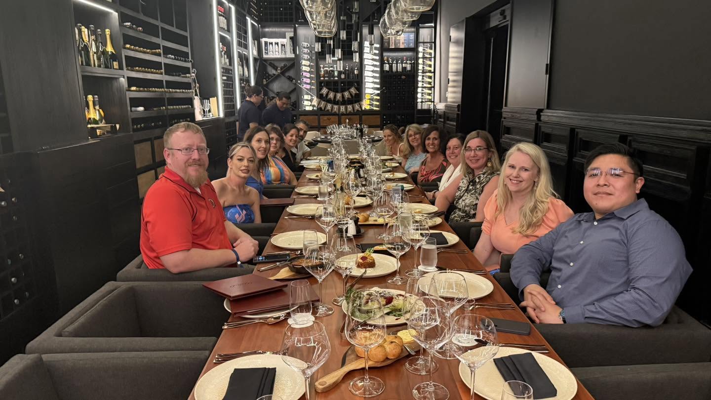 Private wine cellar restaurant buyout dinner with sommelier pairings for executive corporate group